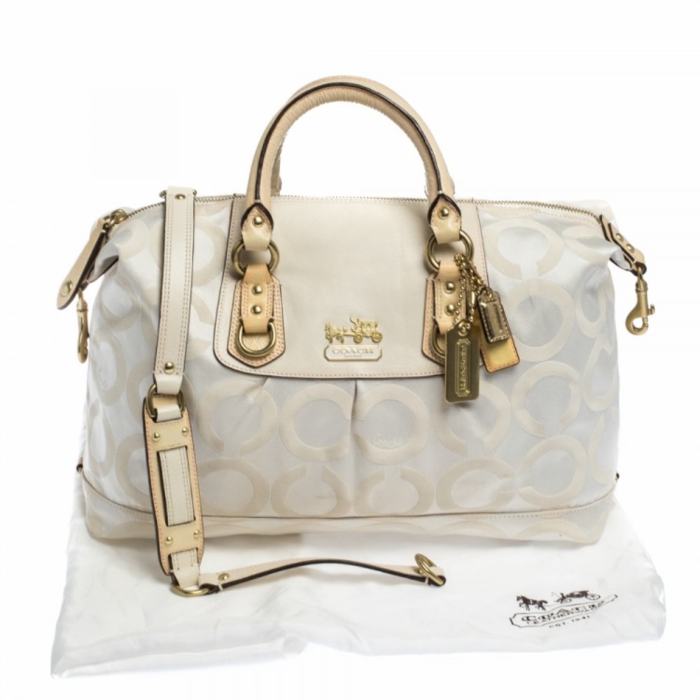 NWT Coach Madison Op Art Sabrina Satchel - Picture 5 of 16